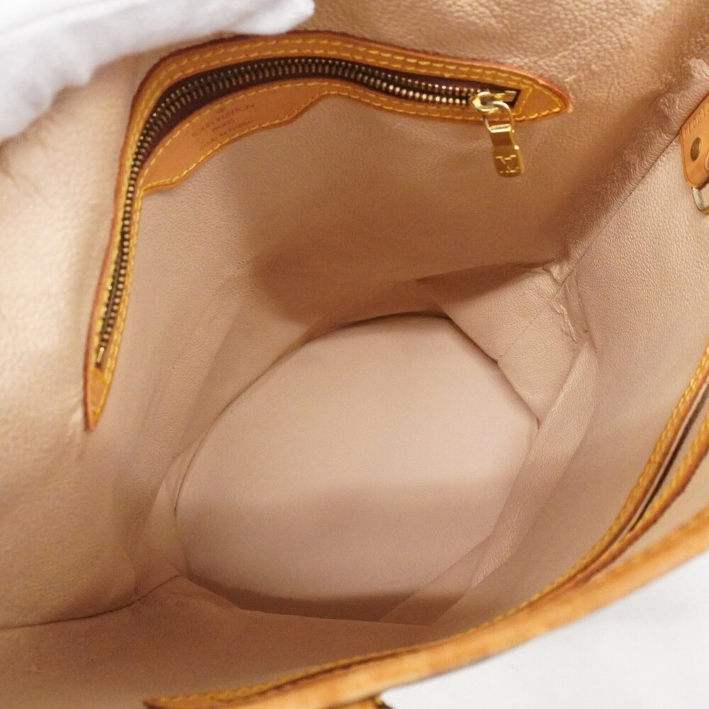 LOUIS VUITTON Authentic Brown Monogram Tote Bag - Picture 4 of 15